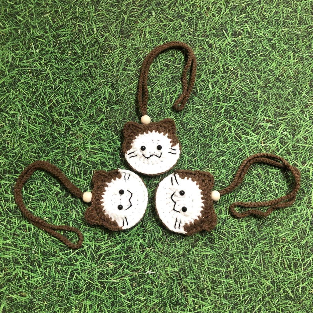 Túi tỏi con mèo, mèo con handmade cho bé