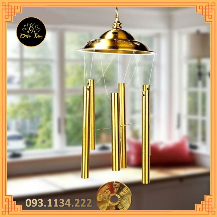 brass wind chime