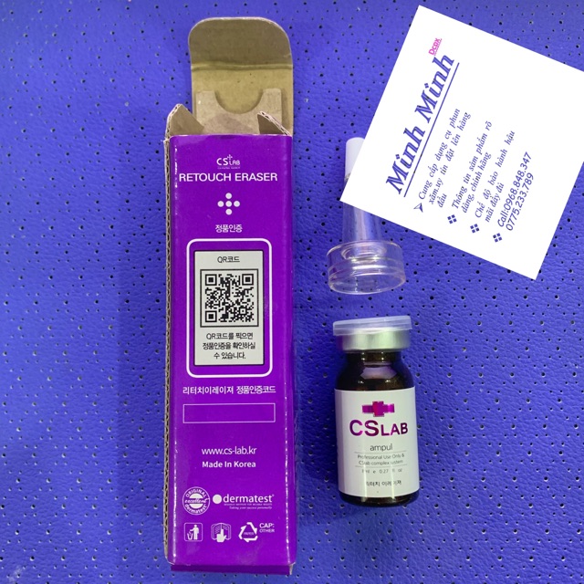 [HCM]Dung dịch xóa lâu lăm CSLAB xóa tím  hàn quốc