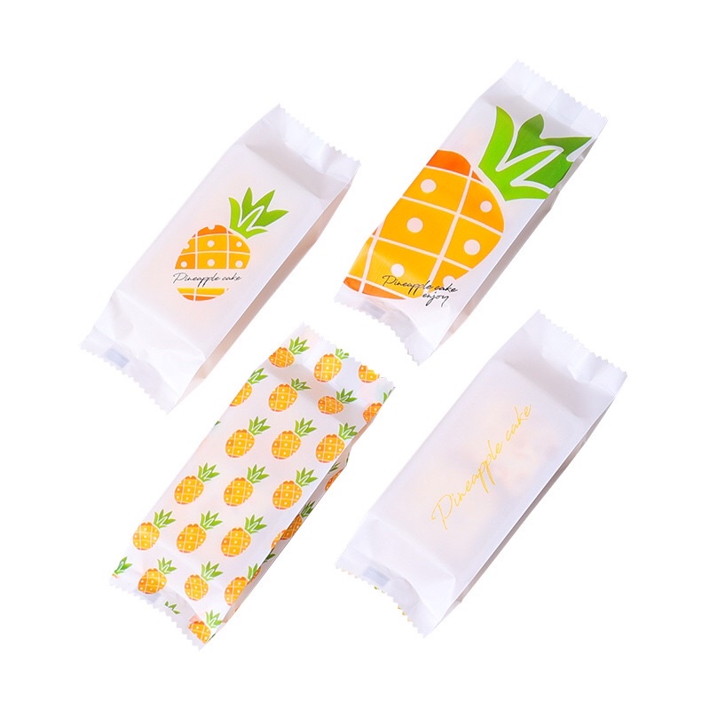Túi khay đựng bánh dứa 50c
