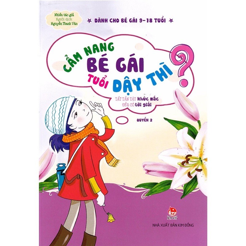 Sách - cẩm nang bé gái tuổi dậy thì