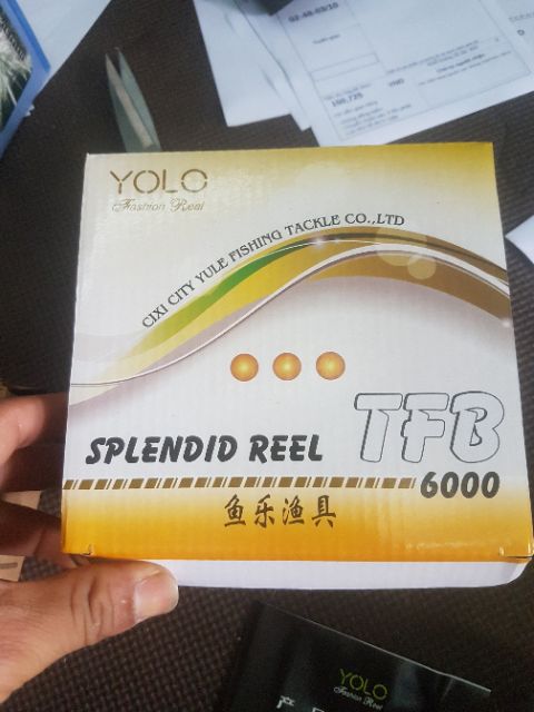 Máy câu Yolo TFB 3000 - 6000  (cam kết bán hàng chất lượng có bảo hành)