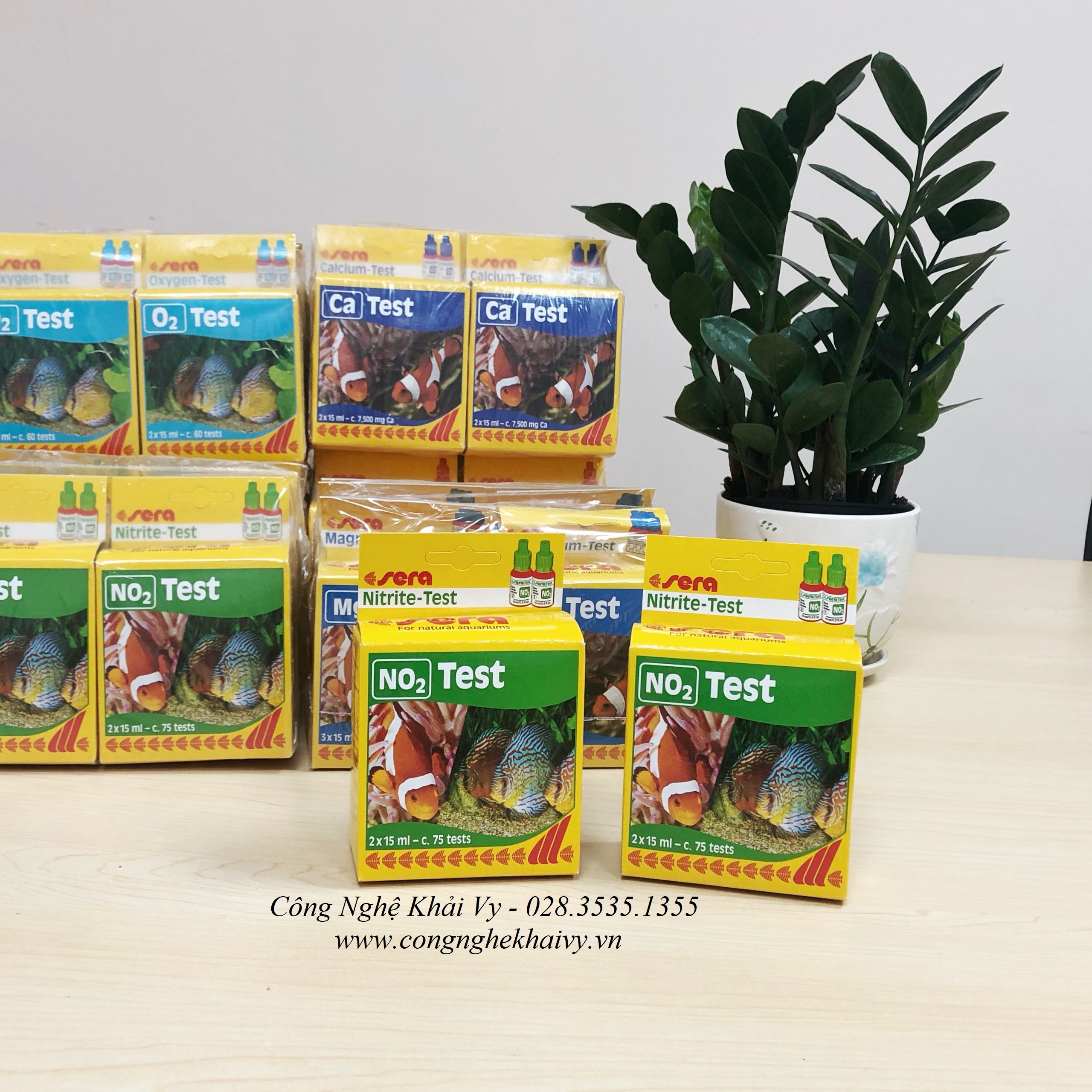 [HCM]Test NITRIT SERA - Kiểm tra hàm lượng NITRIT (NO2) trong môi trường nước