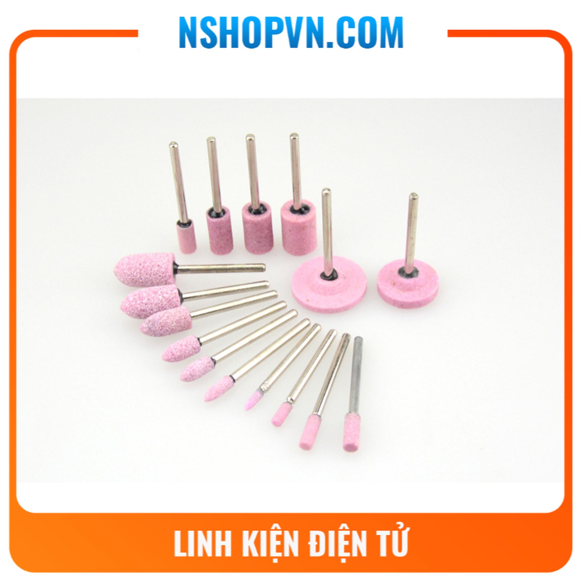 2 đá mài đầu nhọn φ8