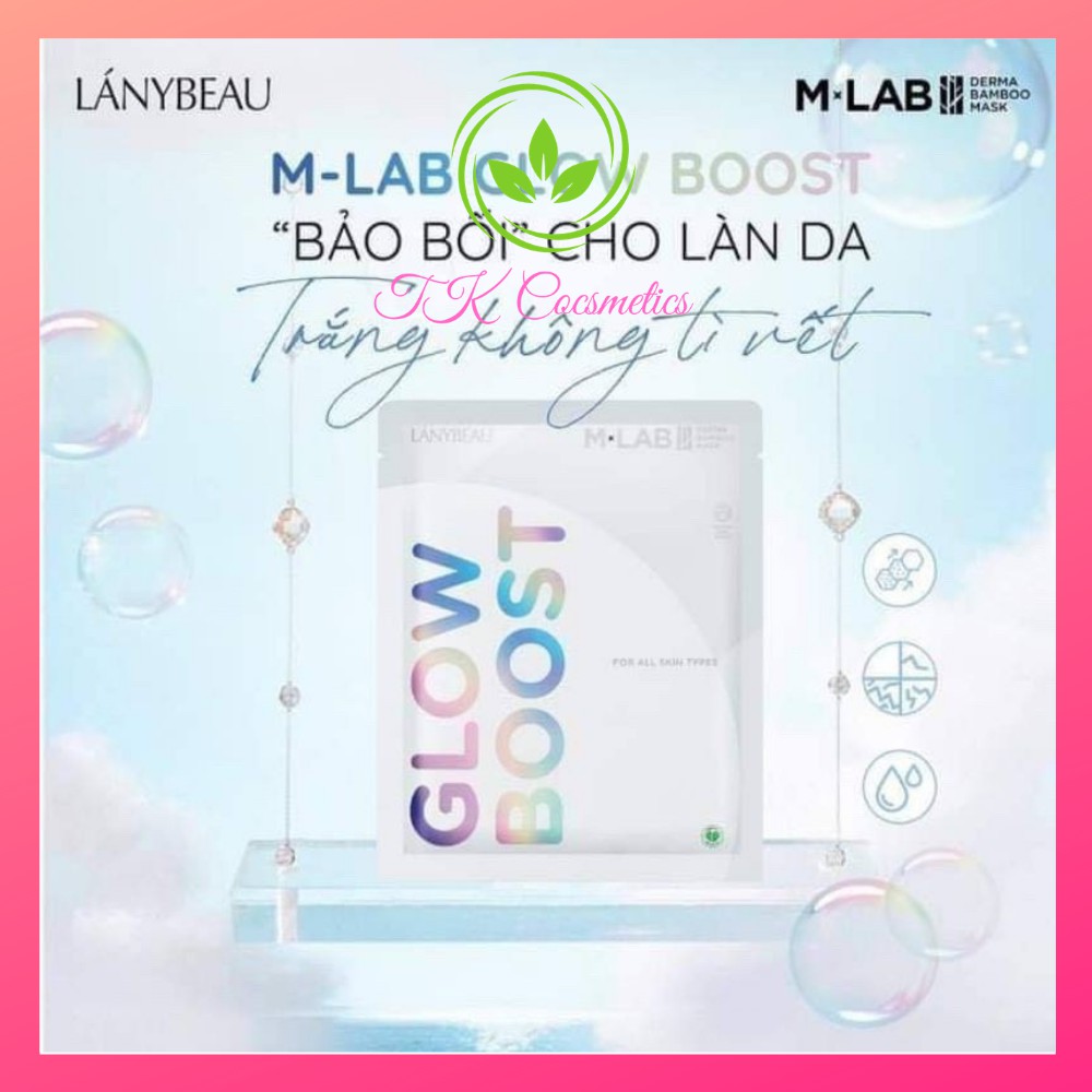 Mặt nạ dưỡng trắng sáng, cấp ẩm da M-lab, Mặt nạ M-lab