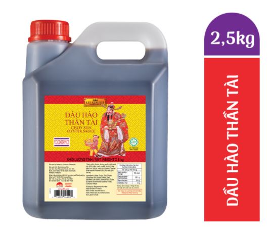 Dầu hào Thần Tài Lee Kum Kee 2,5kg
