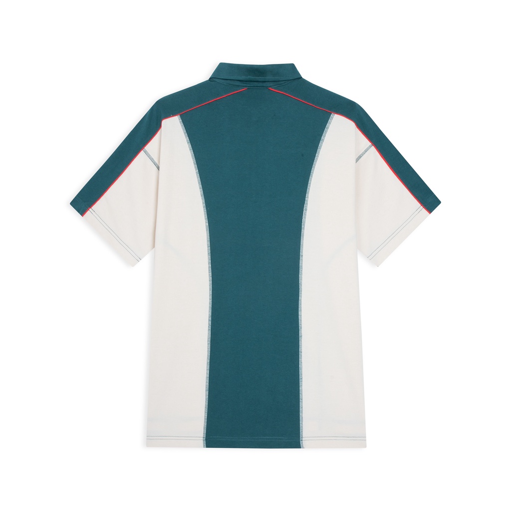 Áo Polo Oversize Panko Green - Revvour