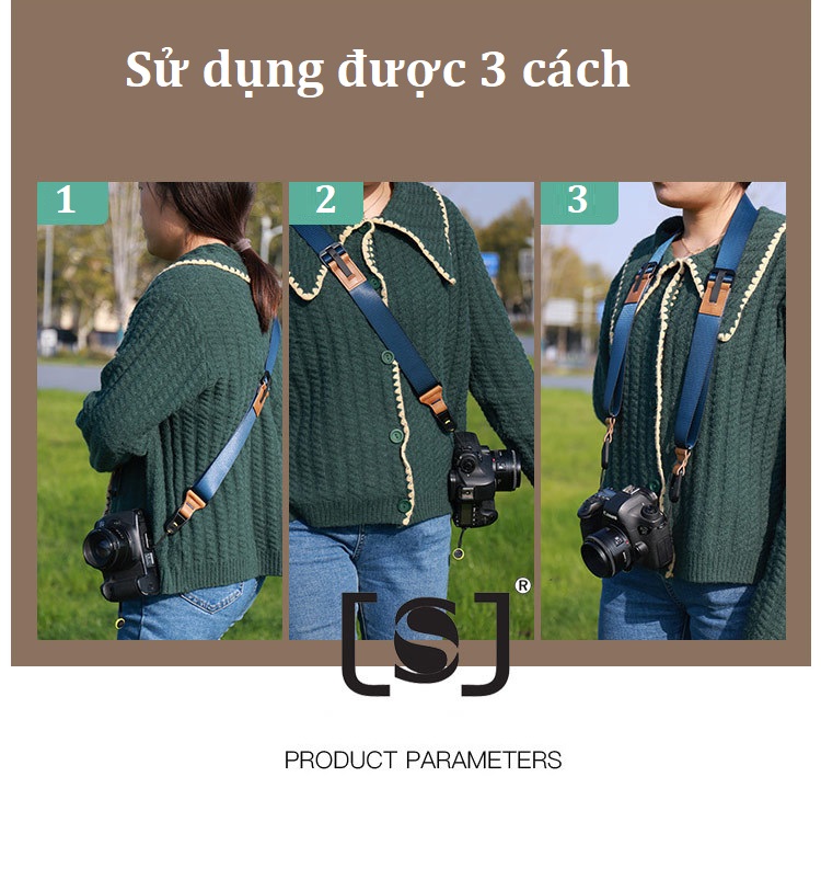 Dây đeo máy ảnh thao tác nhanh.(Anchor Link)