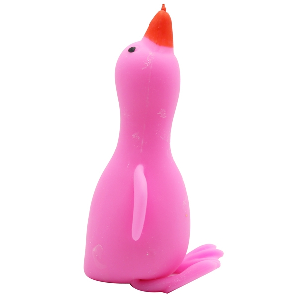 Đồ chơi squishy hình vịt con lx19 - màu hồng