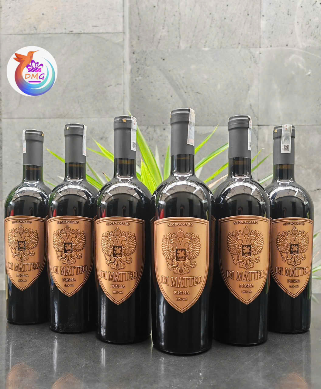 [NHẬP KHẨU] VANG ĐỎ (Ý) DIMATTEO - 750ML (16%) - DMG WINE