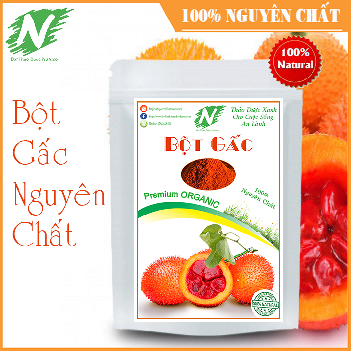 Bột Gấc Nguyên Chất 500g