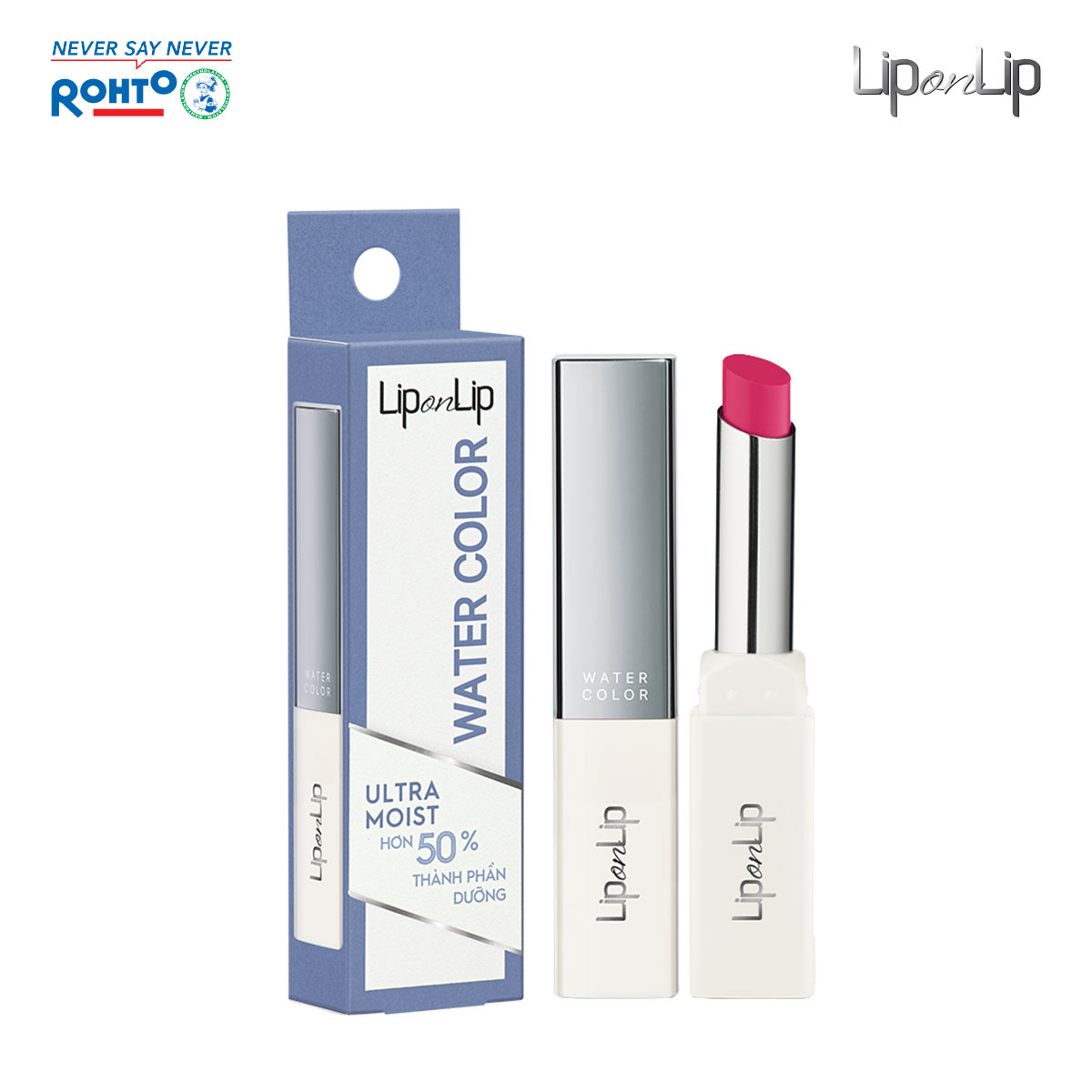 Son trang điểm dưỡng tối ưu Lip On Lip Water Color 2,2g