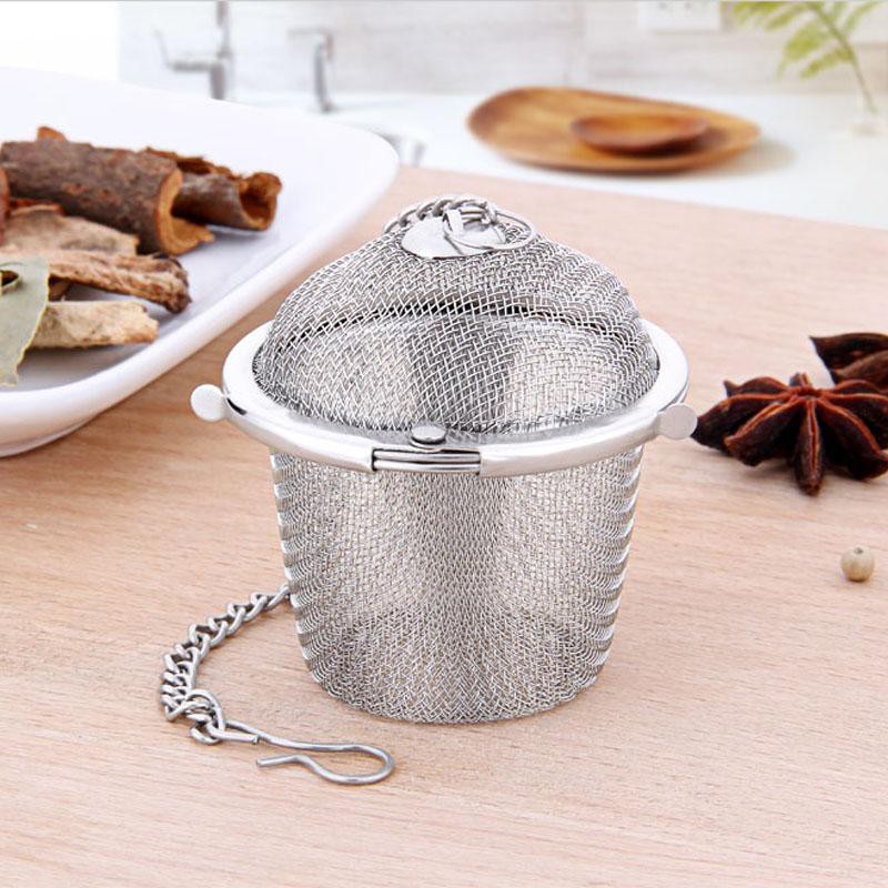 Quả Cầu Lọc Pha Trà Inox Đa Năng Bằng Inox Lõi Đồ Lọc Trà