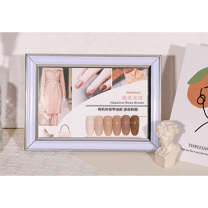Sơn Gel AS | Mã QZ | Tone Nâu Nhạt Hazelnut