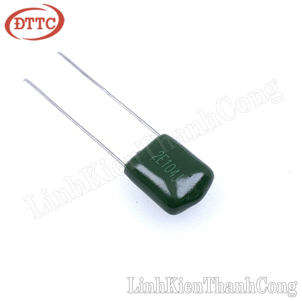 Tụ 2E104J 0.1uF 104 250V 7.5mm
