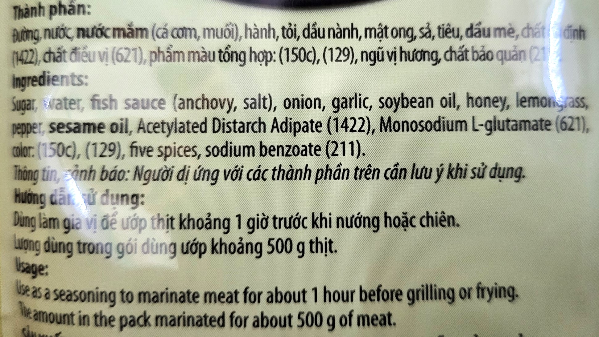 CHOLIMEX (gói ĐỎ 70g) SỐT ƯỚP THỊT NƯỚNG Barbecue Sauce