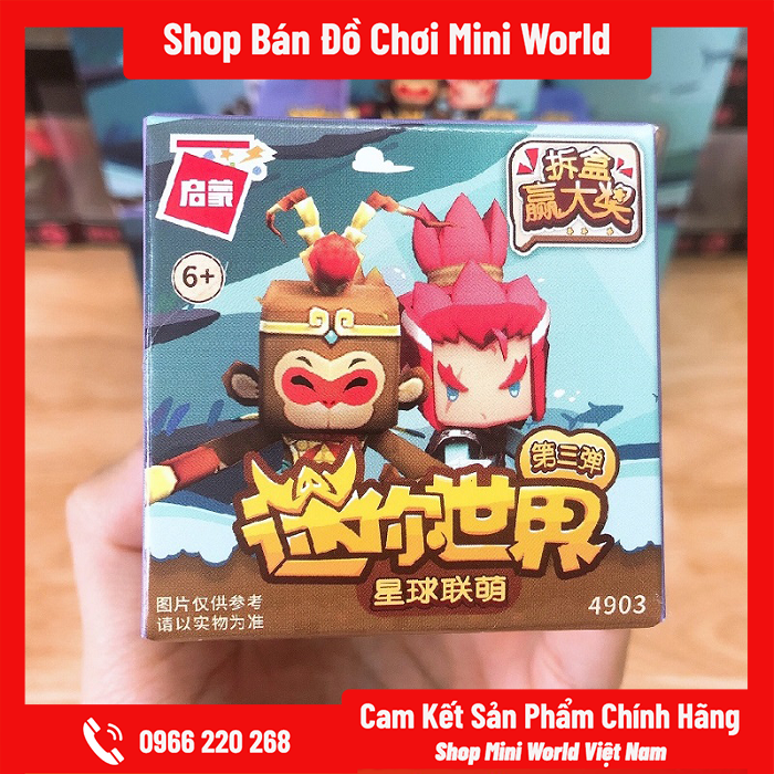 Mô hình Mini World Nhân Vật Bí Ẩn [Gửi 1 Hộp Ngẫu Nhiên]