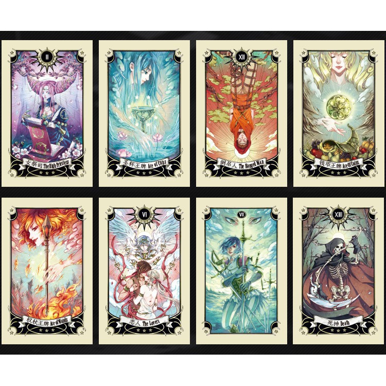 Bộ bài Tarot Mystical Manga