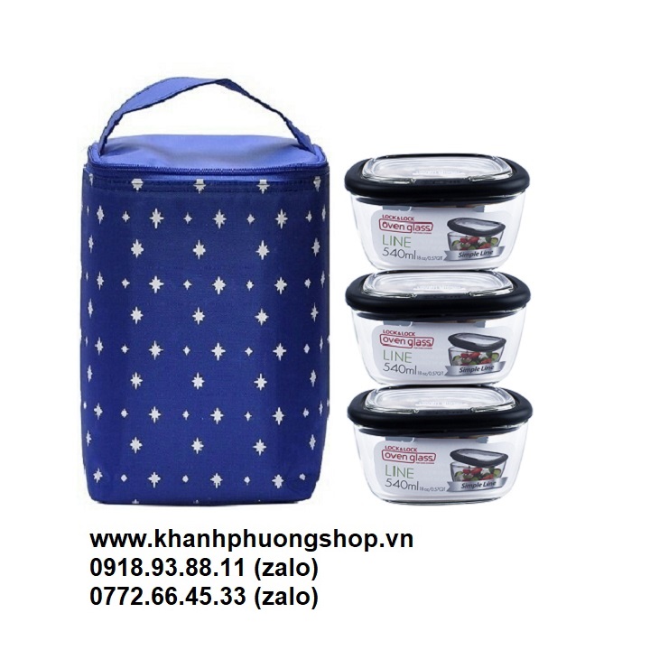 [HCM]hộp cơm thủy tinh lock&lock - hộp cơm thủy tinh lock&lock