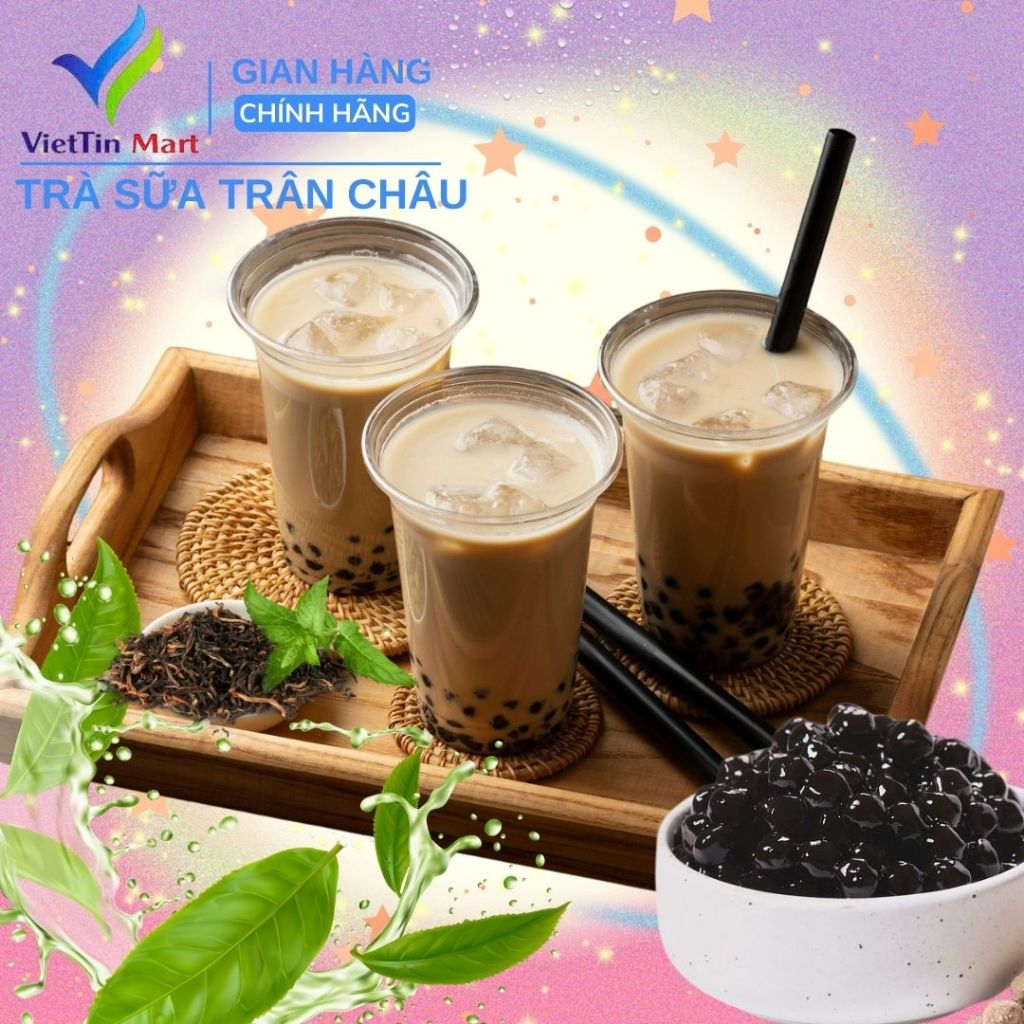 Set Nấu Trà Sữa Trân Châu 500g