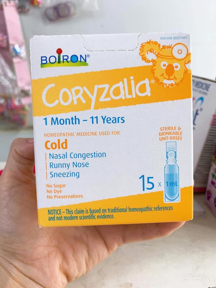 Muối uống Coryzalia Canada