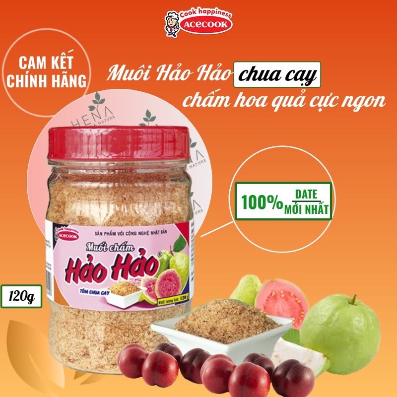 Muối chấm Hảo Hảo tôm chua cay [ 120 Gram ]