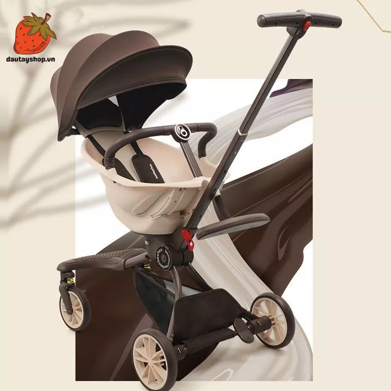Xe đẩy gấp gọn V7 Baobaohao 2 chiều cho bé