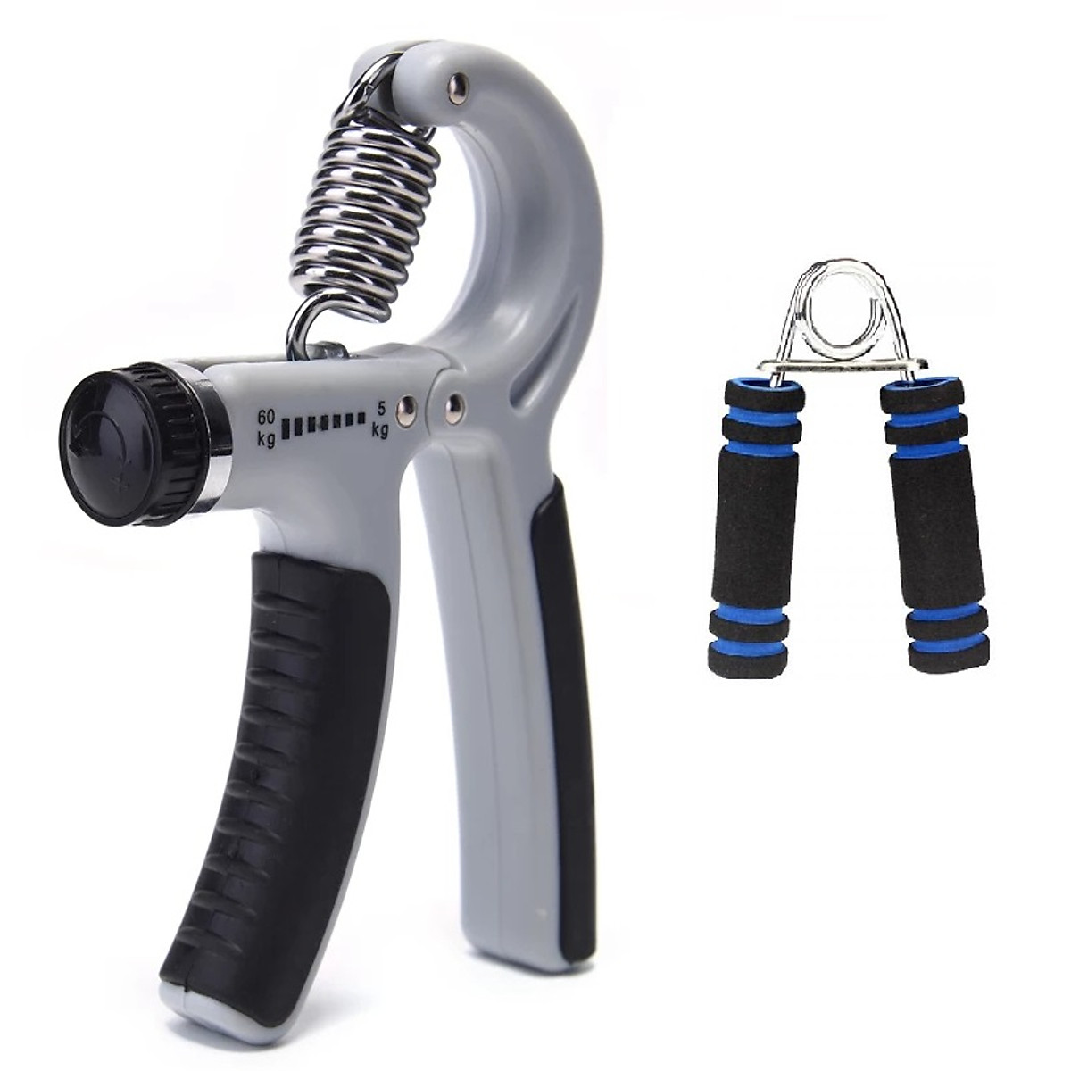 Dụng cụ tập cơ tay điều chỉnh lực chữ A tặng kèm bóp tay thể thao