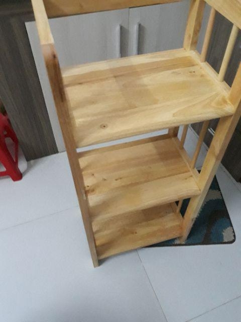 [HCM]Kệ sách gỗ 50cm - 3 tầng