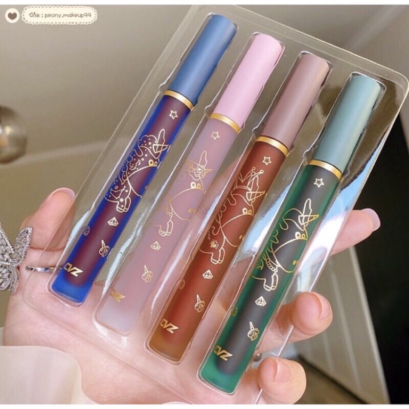 [HCM]Set Son Kem CVZ Best Cool Tint Set 4 Cây