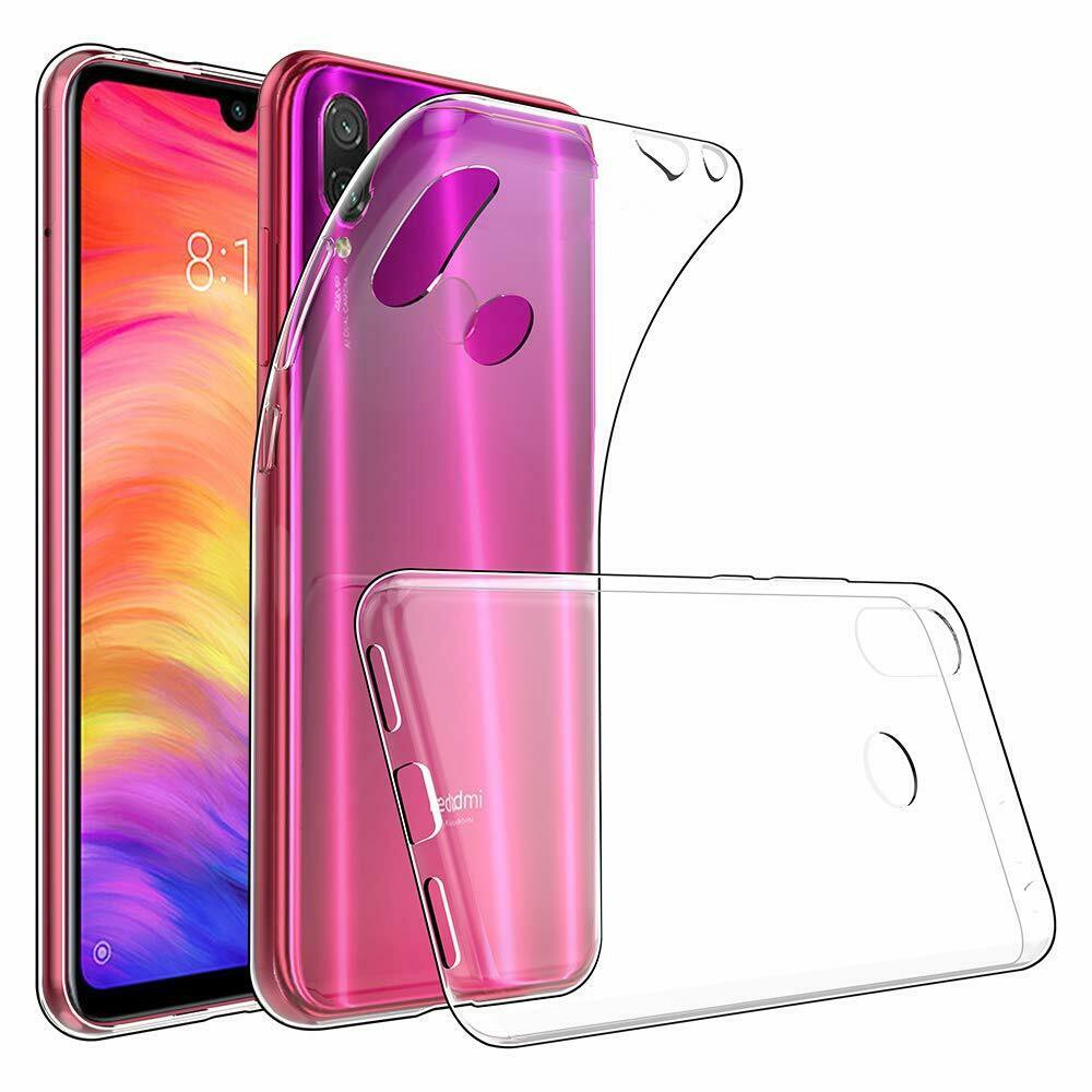 Ốp Lưng Silicon Trong Suốt Cho Xiaomi Redmi Note 7 Pro, Redmi Note 7