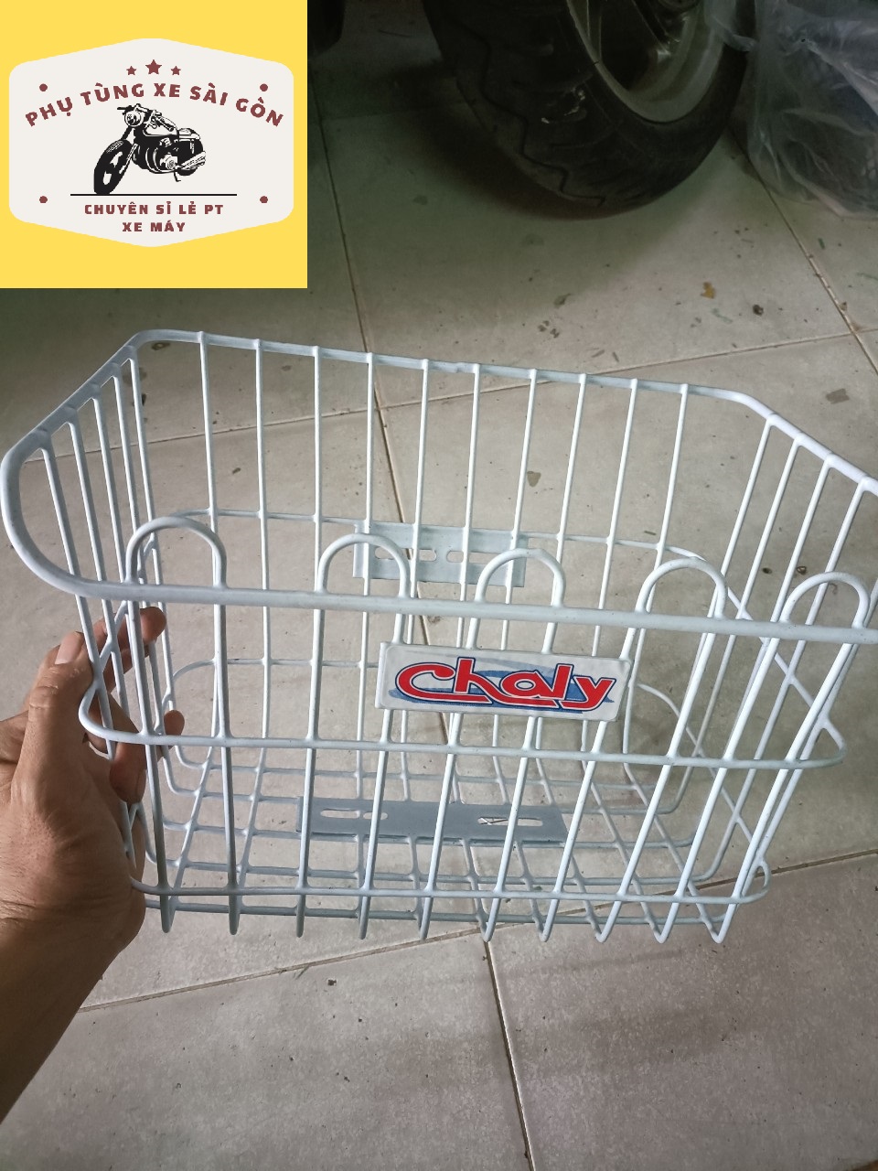 Rổ trước cho xe Chaly