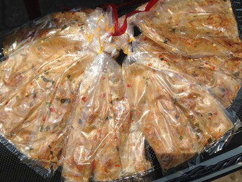 {HCM}[Giao Toàn Quốc] Combo 2 Bịch Bánh Tráng Tôm Dẻo Hành Phi 50gr AV31-2