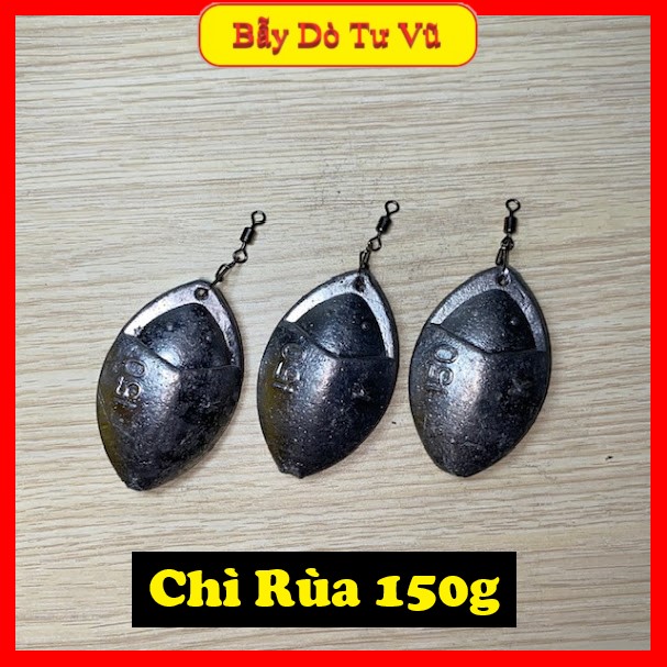 Chì Rùa Bẫy Giò Cu Gáy 100g - 120g - 150g