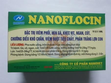 5 lọ NANOFLOCIN CHO gà đá