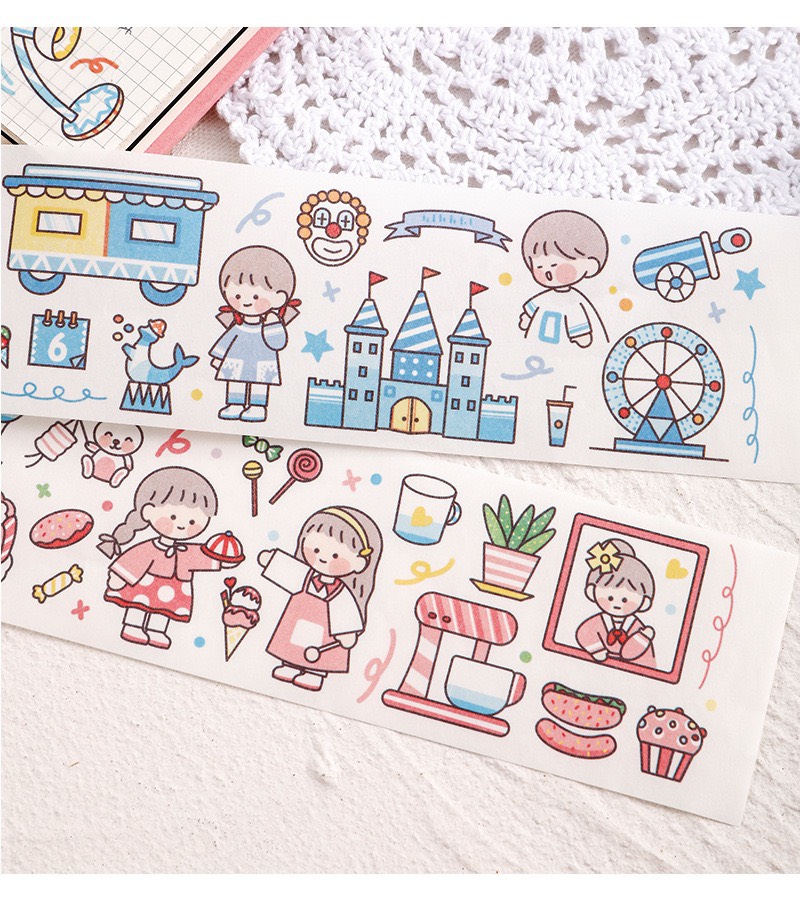 Sticker Cute Trang Trí Sổ Tay, Note Nhiều Mẫu