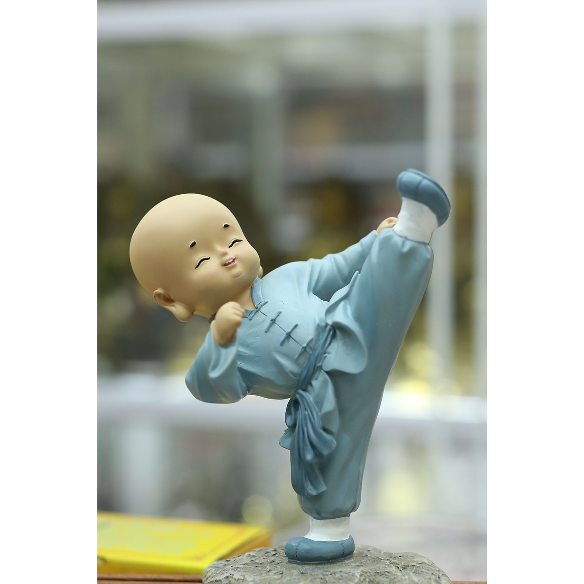 Tượng chú tiểu tập võ- mẫu 02