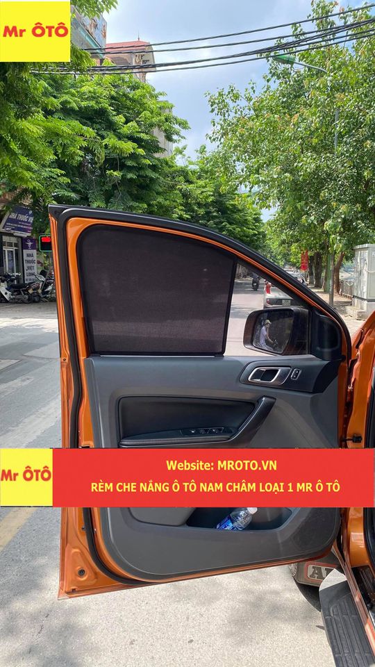 Rèm che nắng xe ford ranger xls, raptor mr oto loại 1