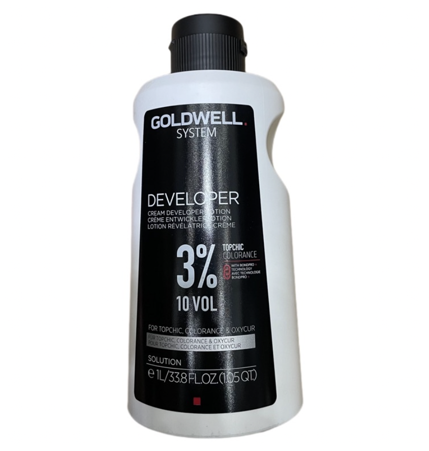 Dung môi pha màu nhuộm Oxy Goldwell Topchic (3%, 6%, 9%, 12% ) 1000ml