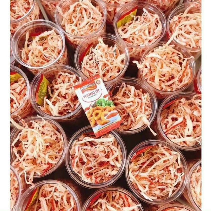 MỰC XÉ SỢI HẤP NƯỚC DỪA