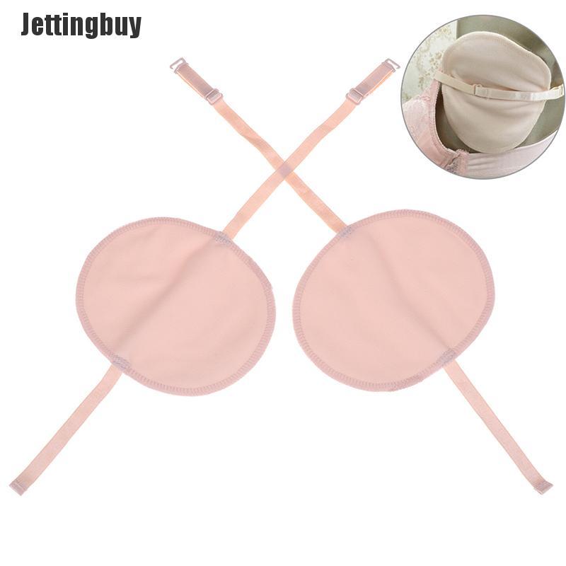 Jettingbuy Thấm Mồ Hôi Nách Lá Chắn Miếng Lót Có Thể Rửa Sát Nách Hấp Thụ Mồ Hôi Vai Cận Vệ Dây Đeo