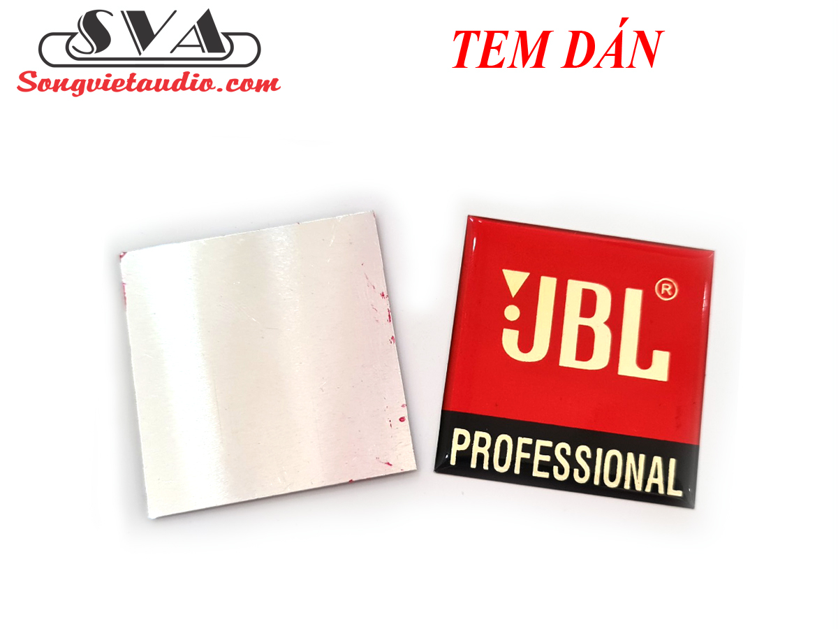 TEM DÁN LOA JBL - 2 CHIẾC.