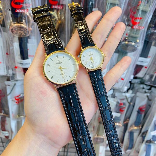 Đồng hồ omega nam, nữ dây da