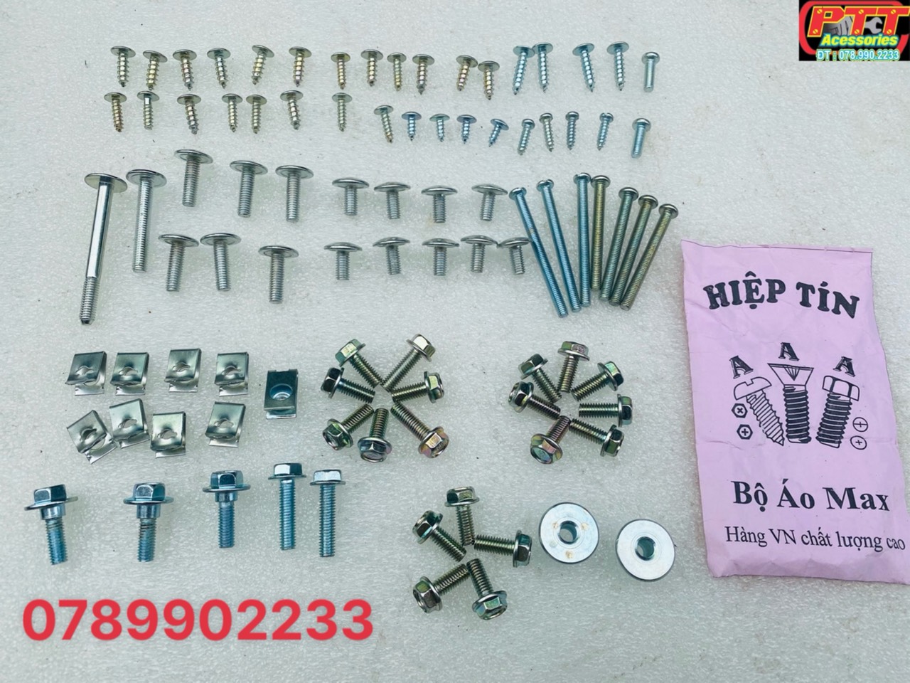 Bộ ốc dàn áo max 3 trung quốc