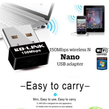Đầu USB Thu Wifi LB-LINK BL-WN151 siêu nhỏ gọn - Chuẩn hãng