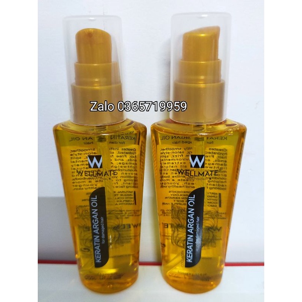 WELLMATE tinh dầu dưỡng tóc (60ml) - Chính Hãng