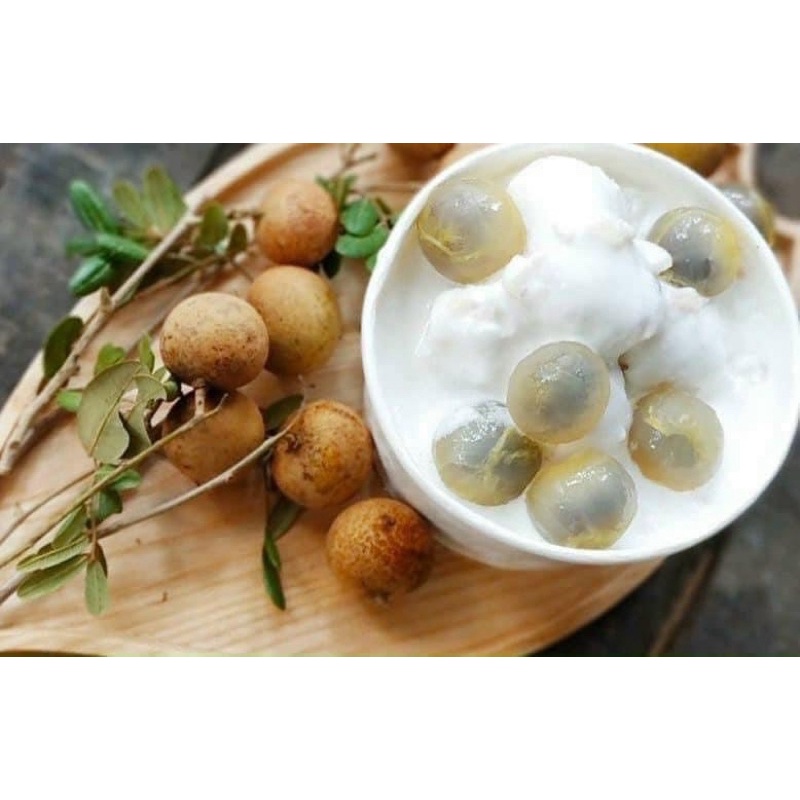 Kem nhãn tươi - hộp 500gr (giao tphcm)