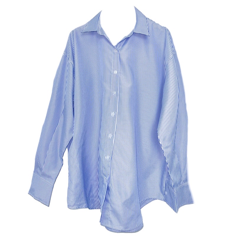 Áo sơmi dáng rộng Striped Oversize Shirt