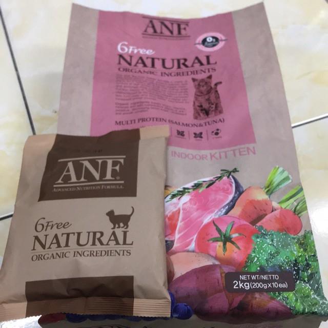 [Gói Lẻ 400g] Hạt Hữu Cơ Cho Mèo ANF 6Free - Hàn Quốc - [Nông Trại Thú Cưng]