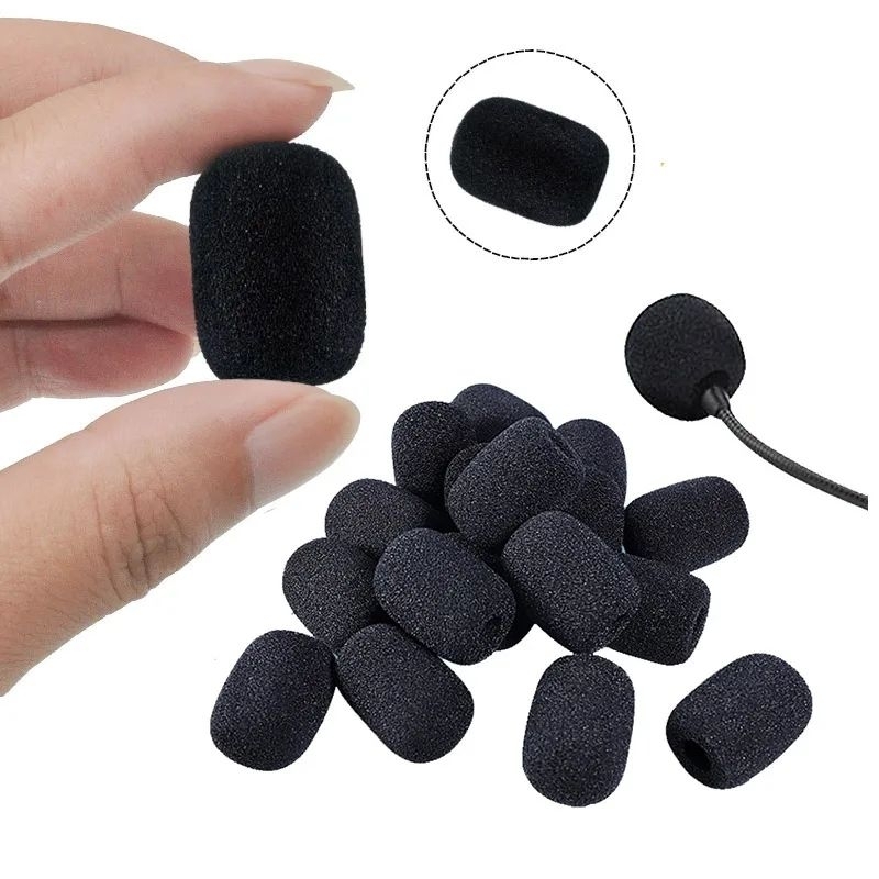 Bông lọc micro dùng cho micro gài tai, gài áo, micro cài đầu - Mang lại âm thanh rõ ràng và chất lượng hơn